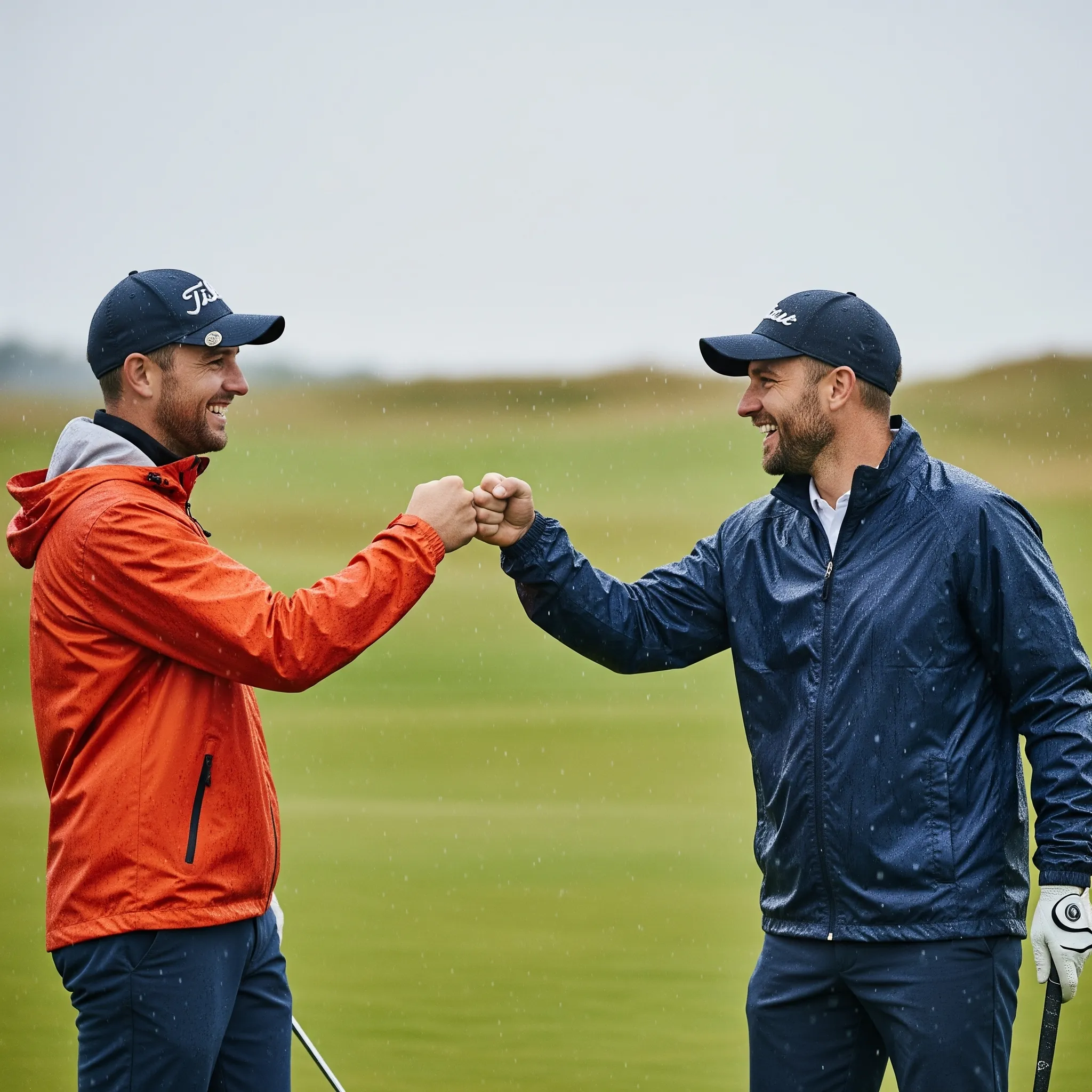 Caddie Within golf coaching image featuring a golfer in a calm, reflective setting